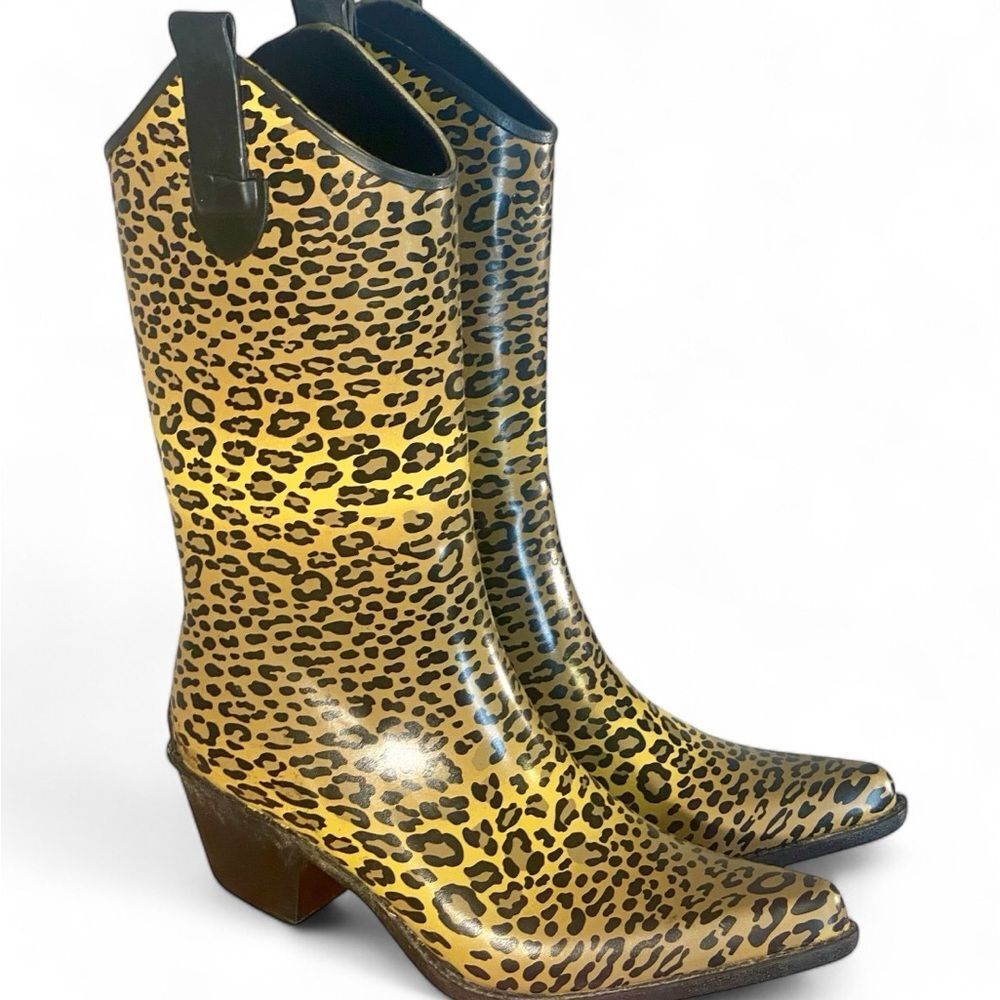 Corkys Leopard Print Winter Boots